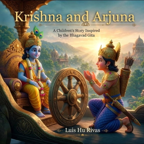 Spiritist Books (English) Krishna and Arjuna: A Children's Story Inspired by the Bhagavad Gita, (Paperback)