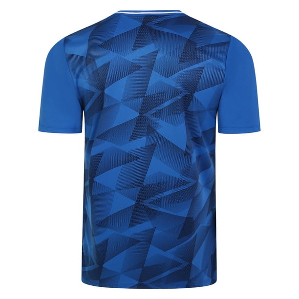 Umbro - Jersey Triassic Logotipo de Manga Corta para Hombre (Rojo Clarete, Puerto Tawny)