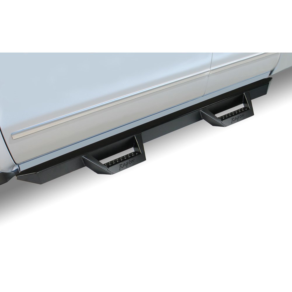 Raptor Series 18020548B Black ECoat Drop Steps Running Boards For 1618 Dodge Ram 1500/2500