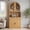 Oak, variant on Noble House 74.8" Farmhouse Pantry Cabinet with Charging Station, Adjustable Shelves and Coffee Bar, White
