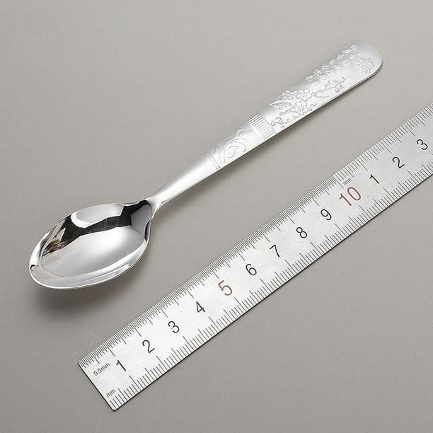 シルバー（ S I L V E R）スプーン（25g） Wollet 999 Sterling Silver Spoon,25g, 14*2.6cm, Baby Full Moon