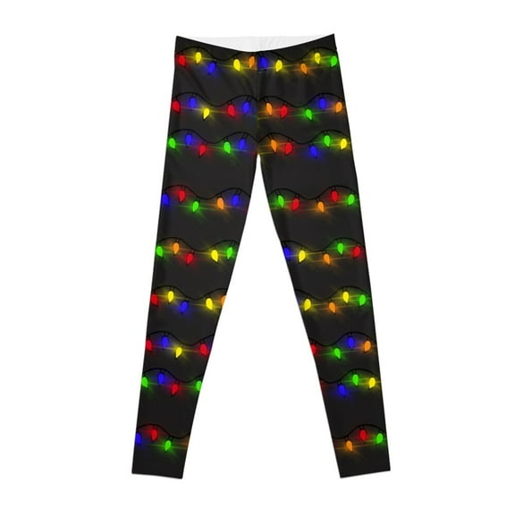 Twinkling Christmas Lights Leggings Women's sport pants sport leggings women