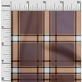 thumbnail image 1 of oneOone Cotton Silk Fabric Tartan Check Fabric Prints By Yard 42 Inch Wide, 1 of 4
