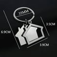 thumbnail image 7 of Naierhg Cabin Small House Hanging Pendant Keyring Key Holder Keychain Bag Purse Decor, 7 of 7