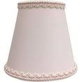 thumbnail image 2 of Royal Designs, Inc. Empire Chandelier Lamp Shade with Decorative Trim Flame Clip Fitter, CSO-1042-5PNK-6, 3 x 5 x 4.5, Pink, 6 Pack, 2 of 6