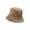 Coffee, variant on Prolriy Winter Hats for Women, Women's Fuzzy Bucket Hat Solid Color Warm Plush Fisherman Hat Lei Feng Hat Womens Hats Bucket Hat Beige