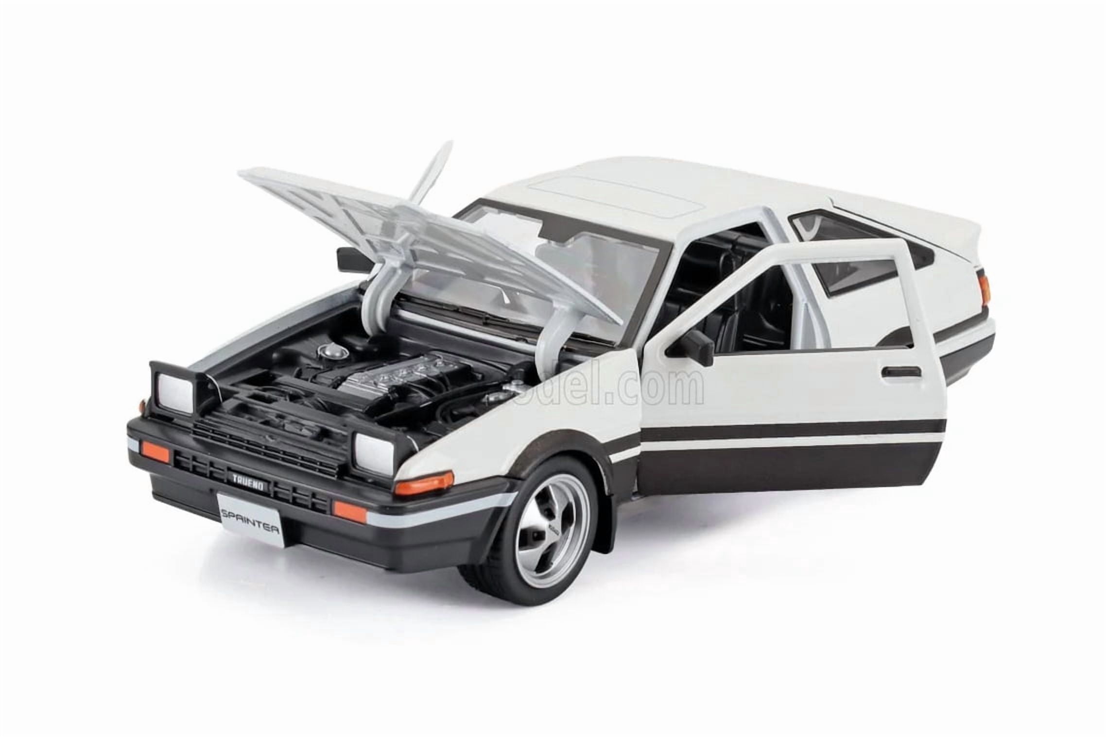 Toyota Sprinter Trueno AE86, White - Maisto 32916WT - 1/24 Scale Diecast Model Car
