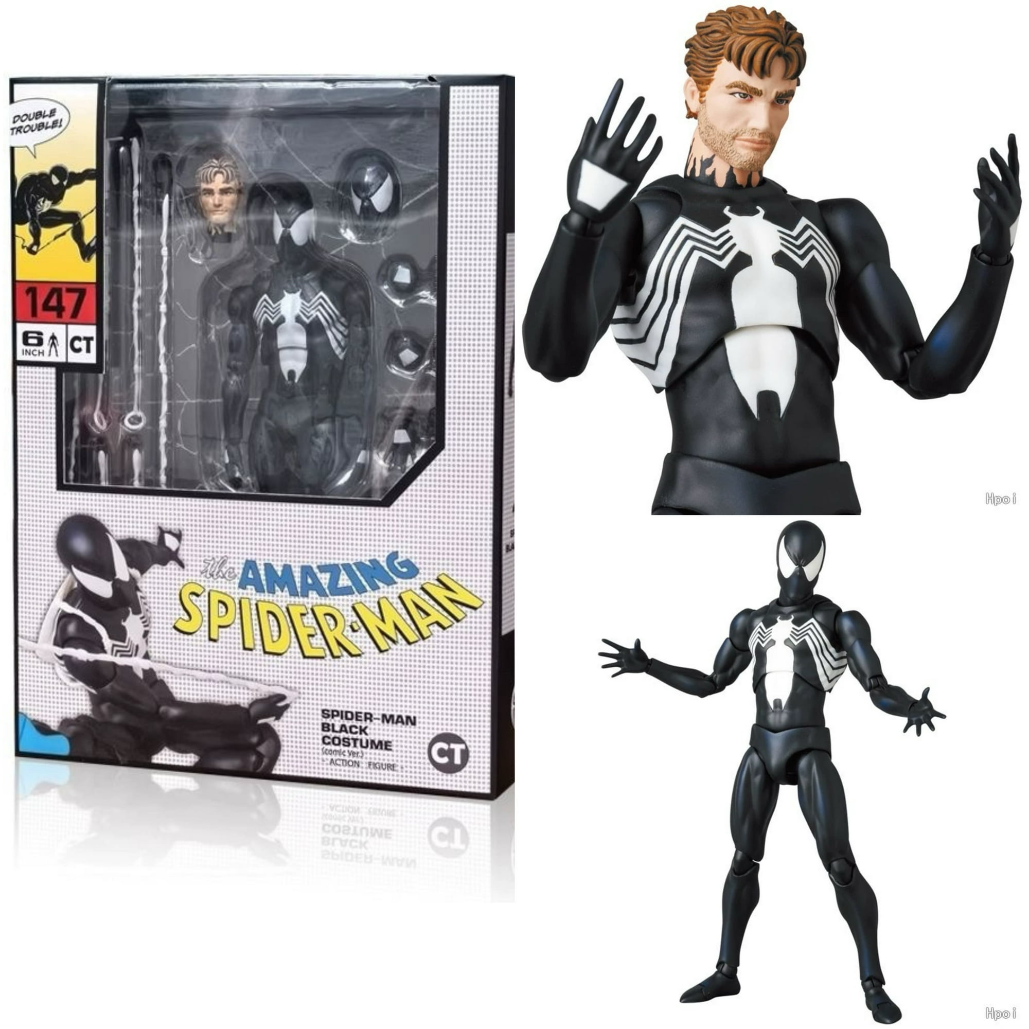 モ*ト様 【新品】MARVEL MAFEX 147 スパイダーマン ブラックコス 楽天市場】MAFEX SPIDER-MAN BLACK COSTUME(COMIC Ver