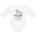 thumbnail image 3 of Inktastic My Babysitter Loves Me Cute Elephants Clouds Moon and Stars Boys or Girls Long Sleeve Baby Bodysuit, 3 of 5