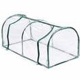 thumbnail image 7 of CJC Mini Green House Garden Outdoor Tunnel Plastic Grow Small Garden Greenhouses Movable Plant Greenhouse 47.24 x 23.62 x 19.68", 7 of 7