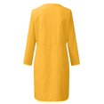 thumbnail image 5 of Summer Dresses for Women 2025 Fashion Plus Size Trendy Clothes 2025 Crewneck Loose Half Sleeve Solid Knee-length Up to 65% off!, 5 of 5