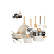 thumbnail image 1 of Kit Batería De Cocina 13pz Medical Stone Antiadherente Ollas Xtellar beige, 1 of 4