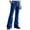 Blue, variant on Ediodpoh Male Dress Pants Gold Velvet Pants Flared Pants Trousers Casual Pants Pocket Plain Comfort Business Daily Holiday Fashion Modern Pant Mens Pants Khaki XL