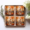 thumbnail image 4 of Happy Thanksgiving Havanese Give Thanks Fall Beanie Scarf Welcome Set of 4 Stone Coasters Havanese Dog Lover Gifts Idea 4x4in Absorbent Soapstone Coaster - 00020, 4 of 5
