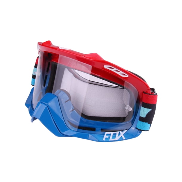 335 Motocross Goggles Clear Lens Outdoor Sport Eyewear (Tipo 3 Rojo + Azul) Ndcxsfigh Accesorios para autos y motos