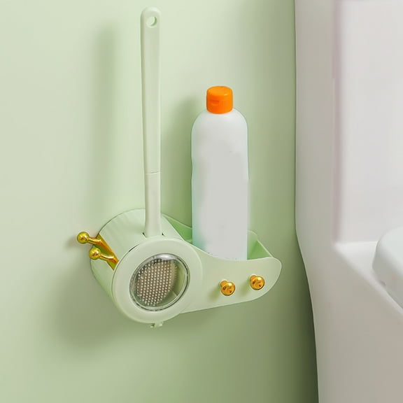 Ohmyroo Toilet Brush Holder Bathroom Storage Stand for Home