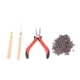 thumbnail image 1 of Kit de Accesorios Para Extensiones De Cabello ANGGREK Con Anillo De Silicona De Madera Compuesta, 1 of 8