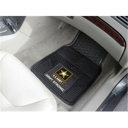 Us Army Car Mats Heavy Duty 2 Piece Vinyl Walmart Com