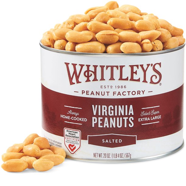 Whitley’s Salted Virginia Peanuts Super Extra Large 'Home Cooked