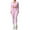 Pink#197, variant on LIIPEE Women Outfits 3 Piece Solid Color Long Sleeve Jacket Sport Bar Tight Pants Yoga Running Fitness Set Woman Handsome Climbing Hiking Camping Cycling Outfits,Sky Blue,M
