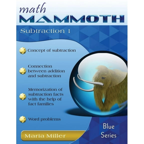Math Mammoth Subtraction 1, (Paperback)