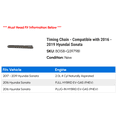 thumbnail image 2 of Timing Chain - Compatible with 2016 - 2019 Hyundai Sonata 2017 2018, 2 of 2