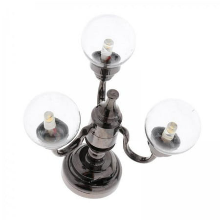 

2x 1:12 Dollhouse Lamp Miniature Table Lamp Battery Operated Dollhouse Accessories Miniature Light Dolls House Lamp Model for Bedroom Ceiling