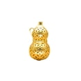 thumbnail image 1 of Qarigey Colgantes de latón con patrón de loto de calabaza, colgante dorado a prueba de decoloración, accesorio de joyería resistente, collar, regalo Accesorios de disfraces Hueco brillante NO3 Qarigey AP016745-04, 1 of 6