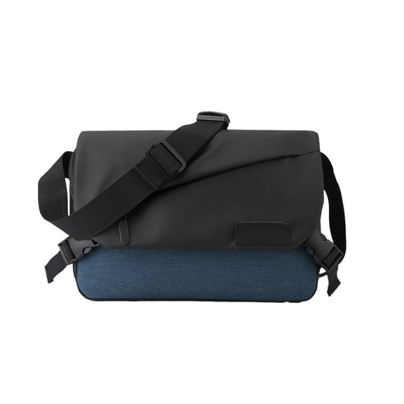 Btomtd Leisure Commuting Shoulder Bag, Large Capacity Waterproof Casual Crossbody Bag, Multifunctional and Sturdy Practical Handbag and Purse, Blue