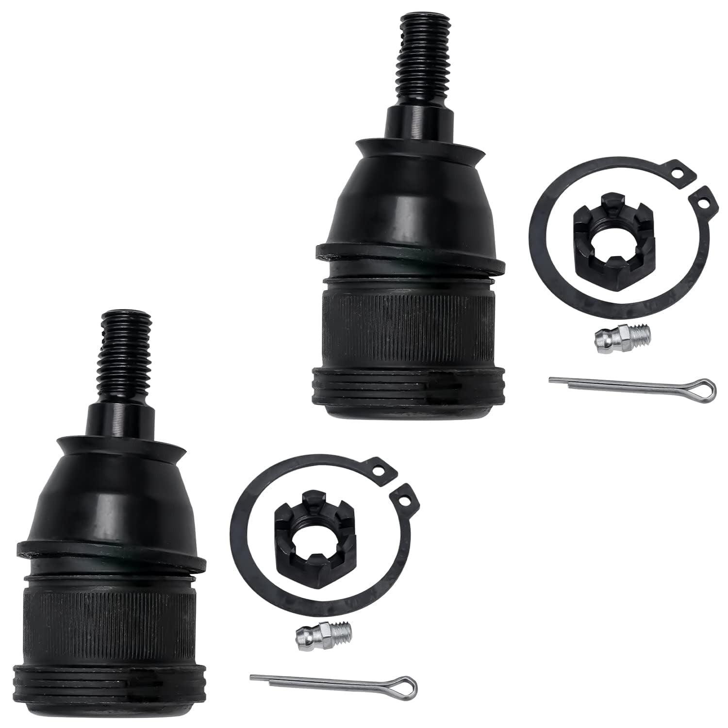 Detroit Axle - Front 10pc Suspension Kit for 05-10 Honda Odyssey, 2 Sway Bars 2 Lower Ball Joints 4 Tie Rod Ends 2 Boots 2005 2006 2007 2008 2009 2010
