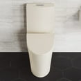 thumbnail image 2 of St. Tropez One Piece Elongated Toilet Dual Vortex Flush 1.1/1.6 gpf in Bisque, 2 of 13
