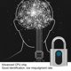 thumbnail image 2 of Candado de huella digital inteligente, Cerradura electrónica antirrobo candado de seguridad sin llave con reconocimiento de huellas dactilares EOTVIA NO, 2 of 6