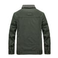thumbnail image 2 of Winter Men's Cotton Coat Jacket Fleece Thickening Young and Middle-aged Casual Cotton Coat, 2 of 2