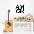 thumbnail image 2 of Amor Love - Beautiful Solid Steel Home Decor Decorative Accent Metal Art Wall Sign, 2 of 3