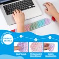 thumbnail image 3 of Uxcell Gel Wrist Rest, Gel Mouse Pad Mouse Wrist Support for Keyboard and Mouse Ergonomic,Mouse Pad Pastel Ombre, 3 of 6
