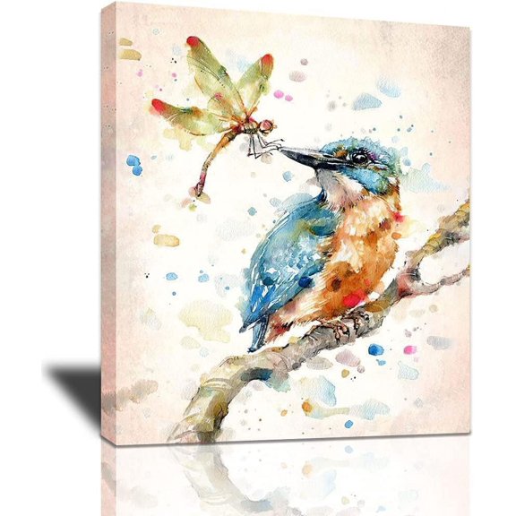 Vintage Rose Painting Canvas Wall Art, Retro Black And White Red Rose Flower Ink Painting Picture Print, Modern Rose Wall Decor Floral Artwork Poster Framed For Living Room,Bedroom Bathroom 12"X16"