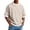 Khaki, variant on Men’s Crew Neck Short Sleeve T-Shirt Two Piece Set Stylish Comfortable Summer
