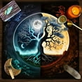 thumbnail image 6 of SIEYIO Trees Of Life Altars Cloth Tarots Cards Tablecloth Tapestry Witchcrafts Supply, 6 of 12