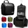 thumbnail image 1 of Organizador de artículos de tocador AvaJex, grande, impermeable, con 15 compartimentos, 1 of 8