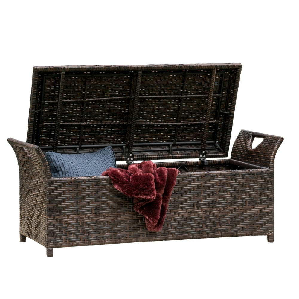 Danica Wing Outdoor Storage Bench
