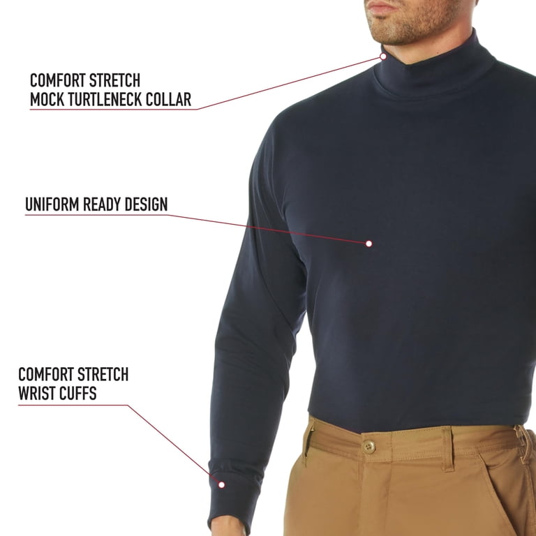 Rothco Mock Turtleneck - Walmart.com
