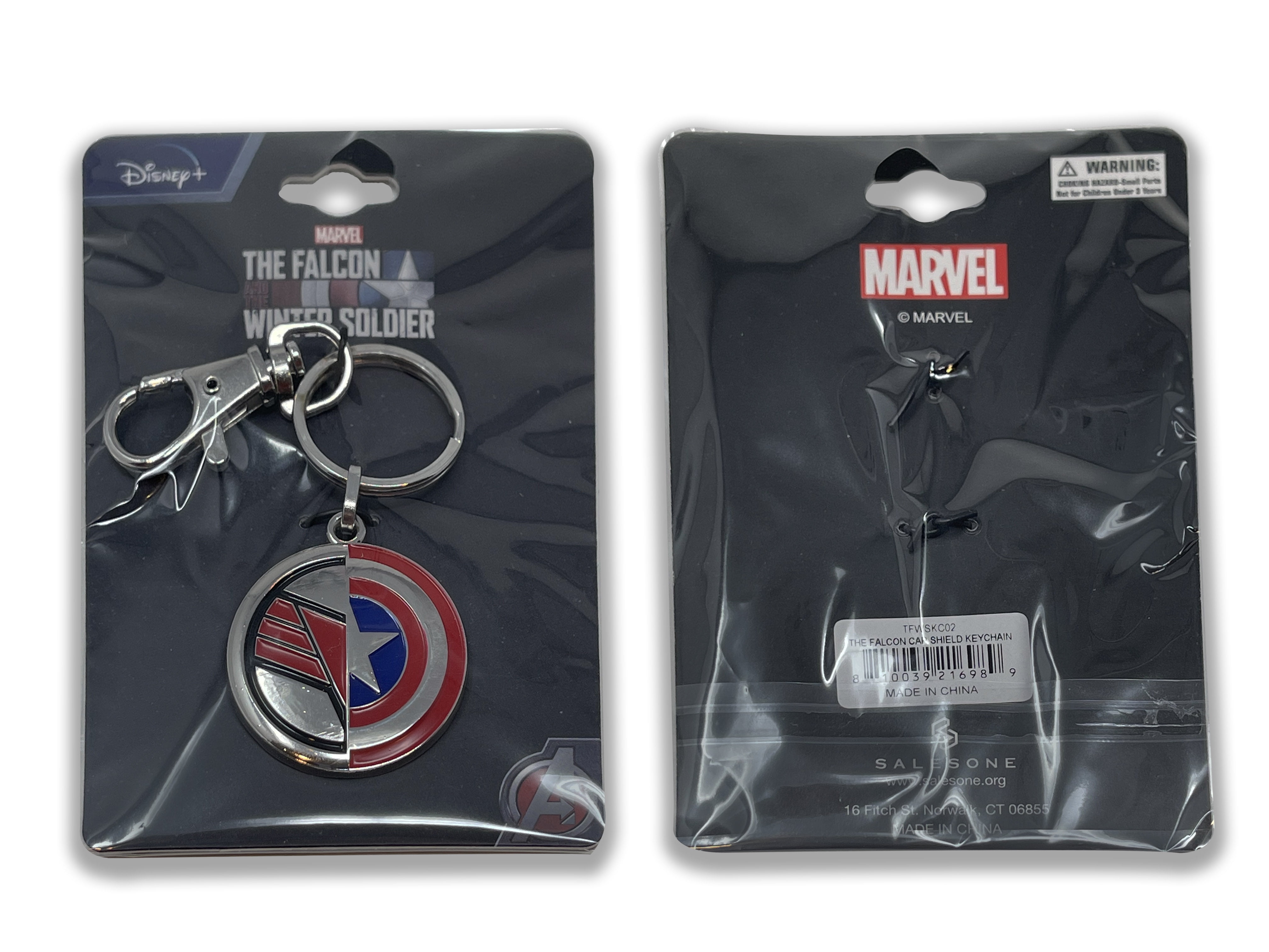 the falcon and the winter soldier mystery keychain