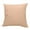 Rose Gold, variant on Dtchengua Breathable Linen Throw Pillow - Solid Color Decorative Pillow for Sofa & Bed, Farmhouse or Boho Style Accent Cushion, 18x18 Inch, Machine Washable(Yellow)