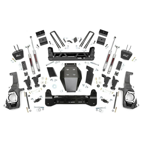 Rough Country 5" Torsion Bar Drop Kit for 11-19 Chevy/GMC 2500/3500HD - 10330 Fits select: 2011-2019 CHEVROLET SILVERADO, 2011-2019 GMC SIERRA