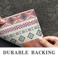 thumbnail image 6 of Botanical Floral Patchwork Non-Slip Entryway Door Mat,Boho Indoor Decor Durable Low Plush Door Mat,Washable Welcome Rug for Patio Hallway Home Decor 20x32 Inches, 6 of 7