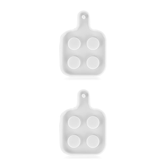 sweethay Bandeja para servir botellas de vino DIY, molde de paleta de silicona epoxi, suministros para manualidades, accesorios para Bar hechos Type2 NO2