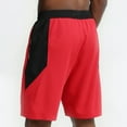 thumbnail image 4 of HCNTES Mens Running Shorts Quick Dry Athletic Shorts with Liner, Workout Shorts(Red,XL), 4 of 4