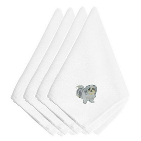 

Shih Tzu Embroidered Napkins Set of 4