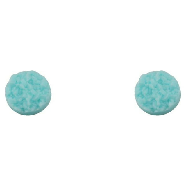 QualitChoice Boucle d'Oreille Goujon Surface Lisse Perles de Résine Multicolore Femmes Fournitures Bijoux Accessoires Pendentif Goujons Kit Cristal Perle Type 20 2Set