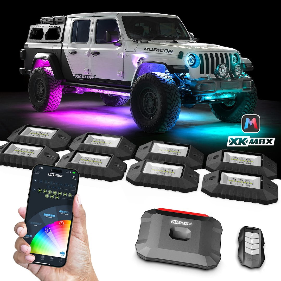 XK Glow MX-ROCK-STA XKmax LED LIGHTS
